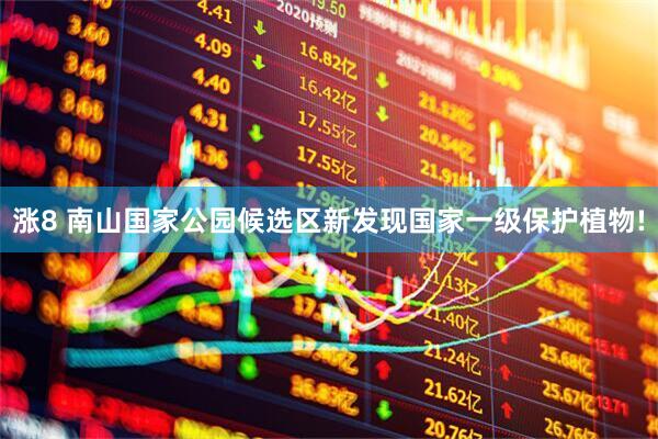 涨8 南山国家公园候选区新发现国家一级保护植物!